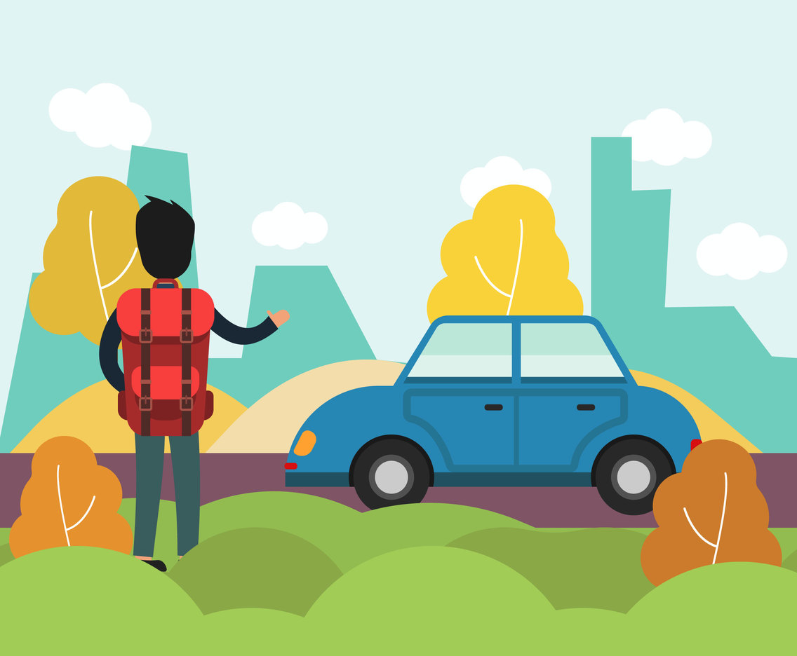 1136x936 The Backpacker Vector Vector Art Graphics