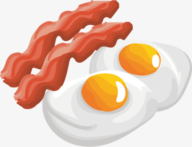 Download Free Png Vector Painted Egg And Bacon 650x499 Download Free Png Vector Painted Egg And Bacon