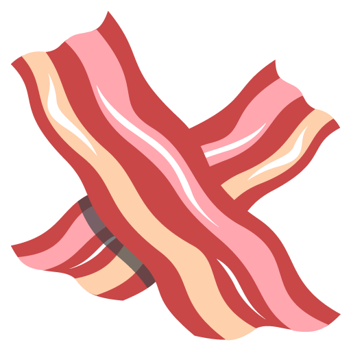 Bacon Vector at Vectorified.com | Collection of Bacon Vector free for ...