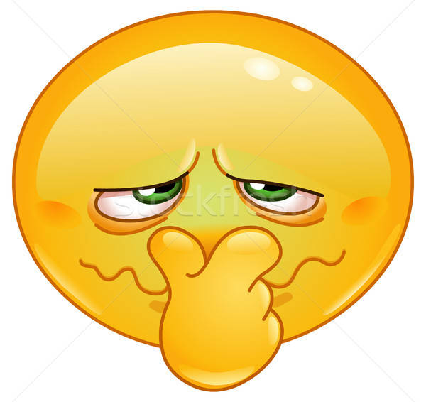600x566 Bad Smell Emoticon Vector Illustration Yael Weiss