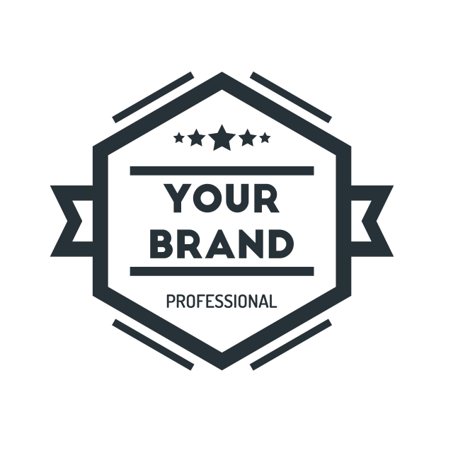 640x640 Hexagon Vintage Hipster Badge Logo Design Template Vector Symbol