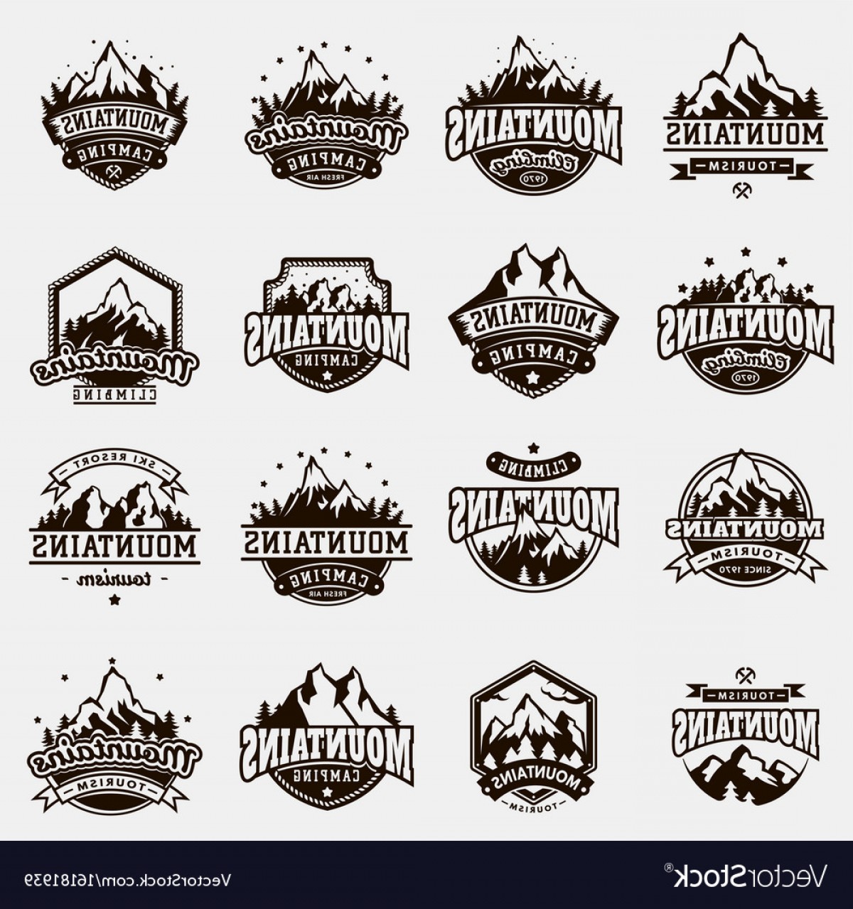 1200x1279 Mountain Nature Travel Outdoor Logo Badge Vector Soidergi