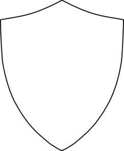 243x297 Badge Outline Clip Art