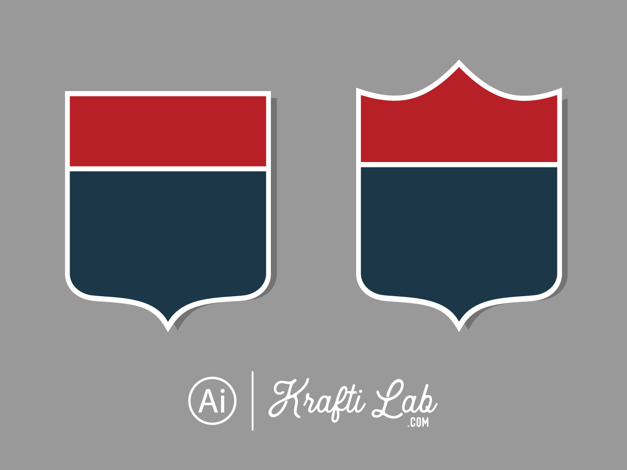 1280x960 Free Badge Shape Vector Set Krafti Lab