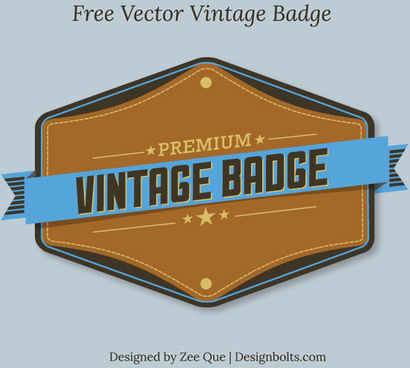 410x368 Vintage Badge Shapes Free Vector Download