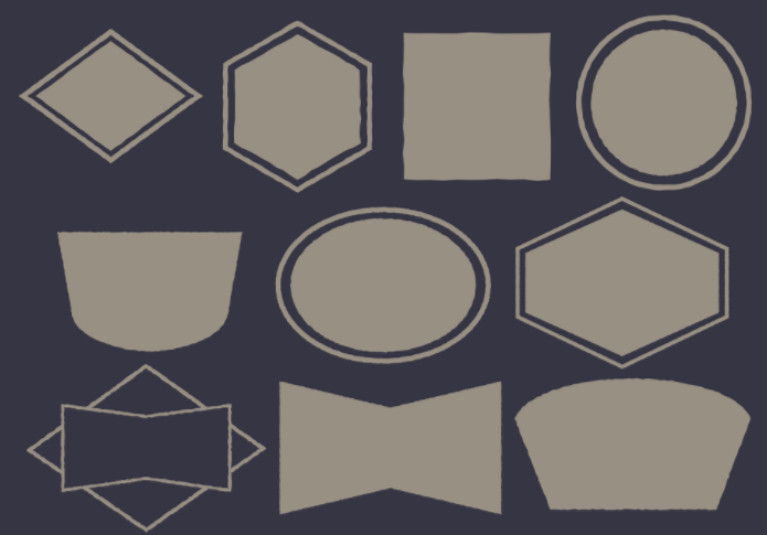 695x485 Free Vector Badge Sets For Web And Graphic Designers