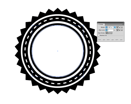 Create A Detailed Vector Emblem Badge In Illustrator 450x357 Create A Detailed Vector Emblem Badge In Illustrator