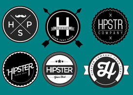 274x195 Free Free Hipster Badge Vector Pack Files, Vectors Graphics