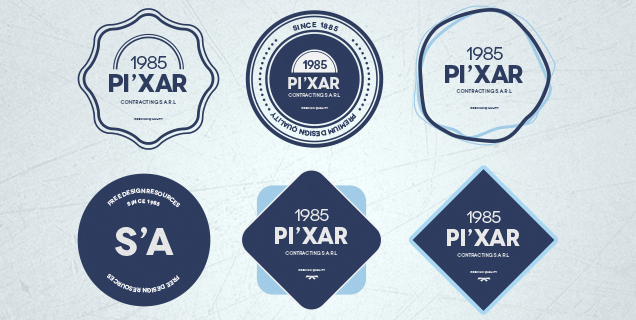 636x320 Free Hipster And Vintage Badges Pixelosaur Blog