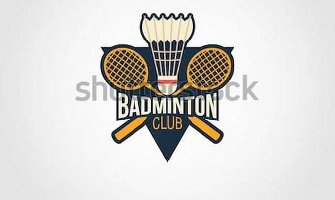Badminton Logo Vector