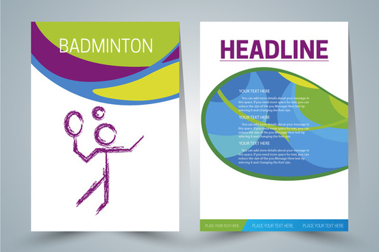553x368 Badminton Free Vector Download