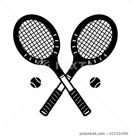 450x468 Tennis Racket Vector Icon Badminton Logo Cartoon