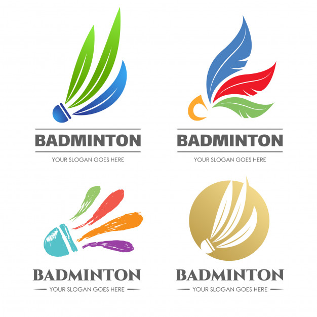 626x626 Unique And Creative Badminton Logo Vector Premium Download