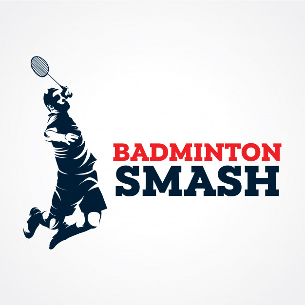 626x626 Badminton Vector Logo, Premium Silhouette Vector Vector Premium