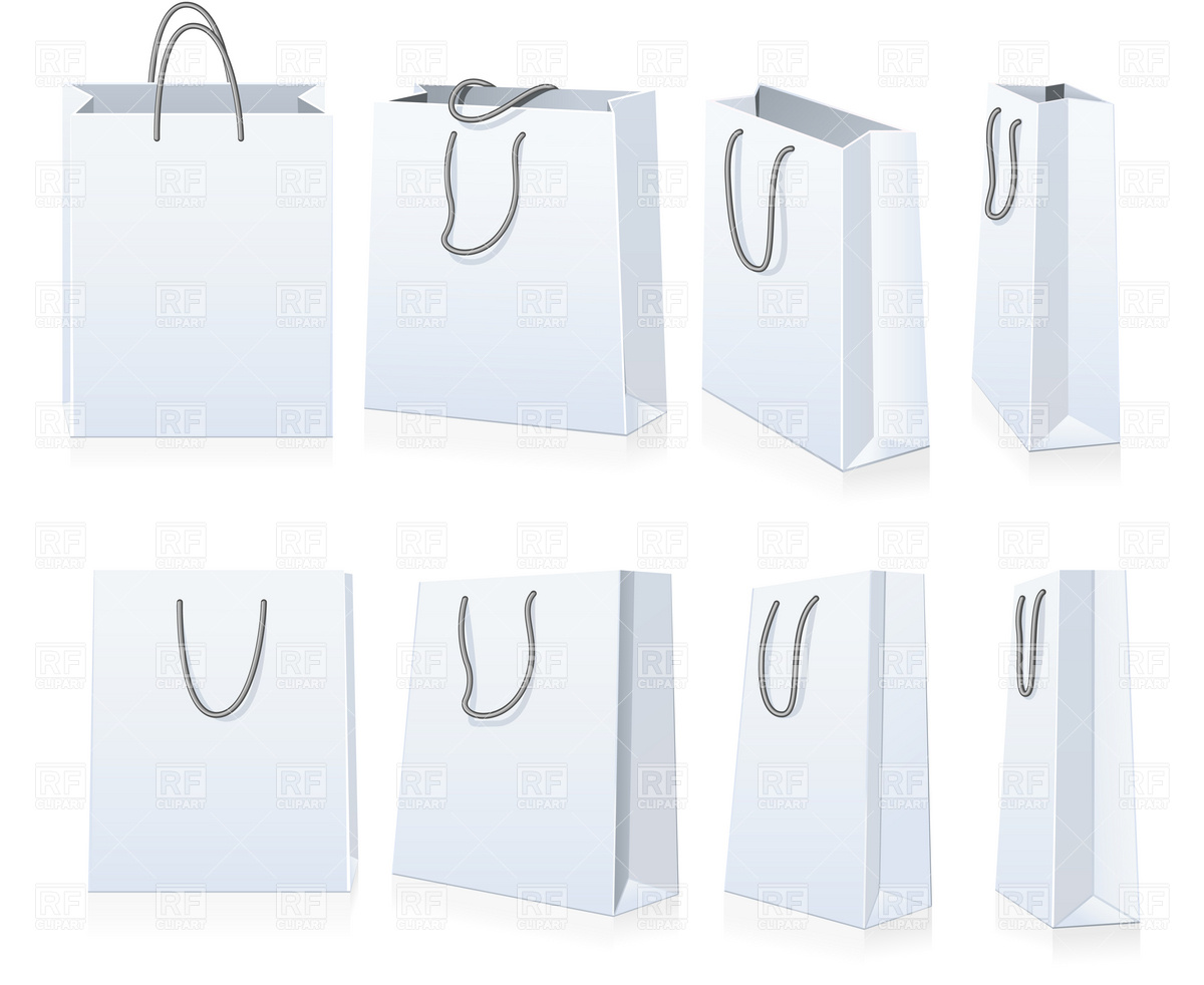 1200x982 Set Of Shopping Bags Vector Image Of Beauty, Fashion Good