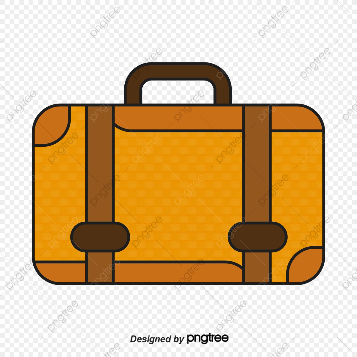 1200x1200 Cartoon Travel Bag, Cartoon Vector, Travel Vector, Bag Vector Png