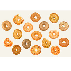 240x240 Bagel Vector Photos, Royalty Free Images, Graphics, Vectors