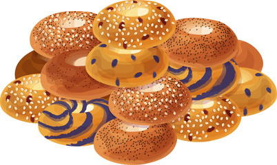 402x240 Bagel Vector Stock Photos And Royalty Free Images, Vectors