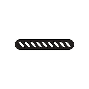 Flat Icon In Black And White French Baguette Vector 310x310 Flat Icon In Black And White French Baguette Vector