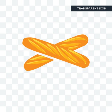 Baguette Vector Icon Isolated On Transparent Background, Baguette 450x450 Baguette Vector Icon Isolated On Transparent Background, Baguette