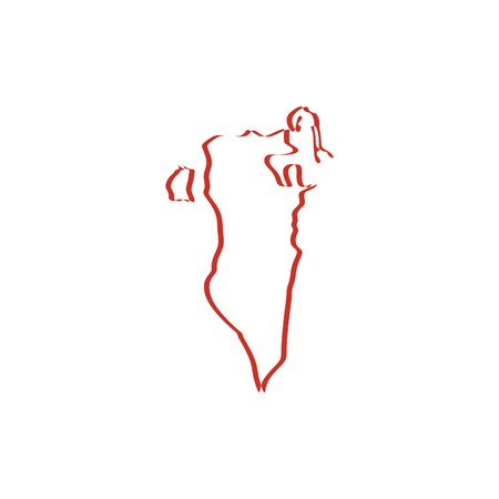 450x450 Map Of Bahrain