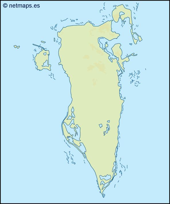 593x711 Bahrain Illustrator Map Order And Download Bahrain Illustrator Map