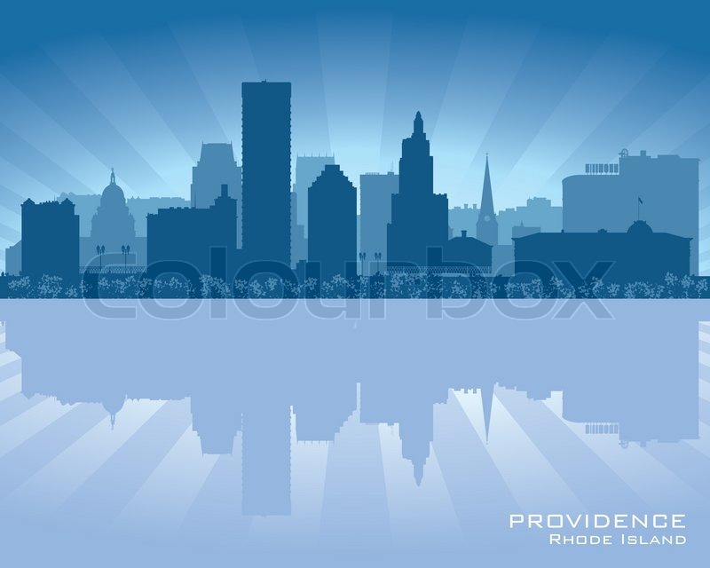 Providence, Rhode Island Skyline City Stock Vector Colourbox 800x640 Providence, Rhode Island Skyline City Stock Vector Colourbox