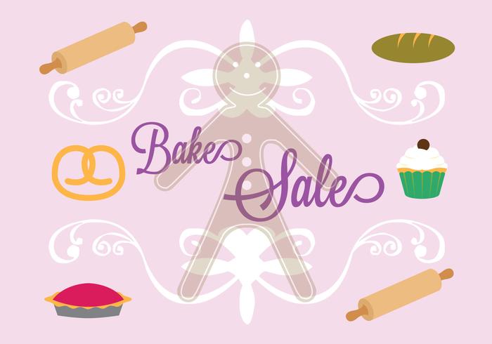 700x490 Bake Sale Poster In Vector