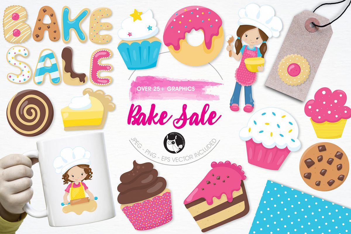 1200x800 Bake Sale Graphics And Illustrations