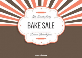 285x200 Bake Sale Background Free Vector Graphic Art Free Download