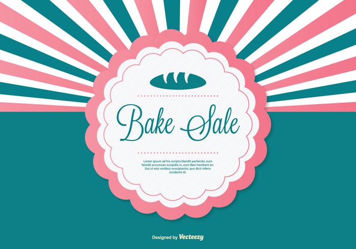 700x490 Bake Sale Background Illustration
