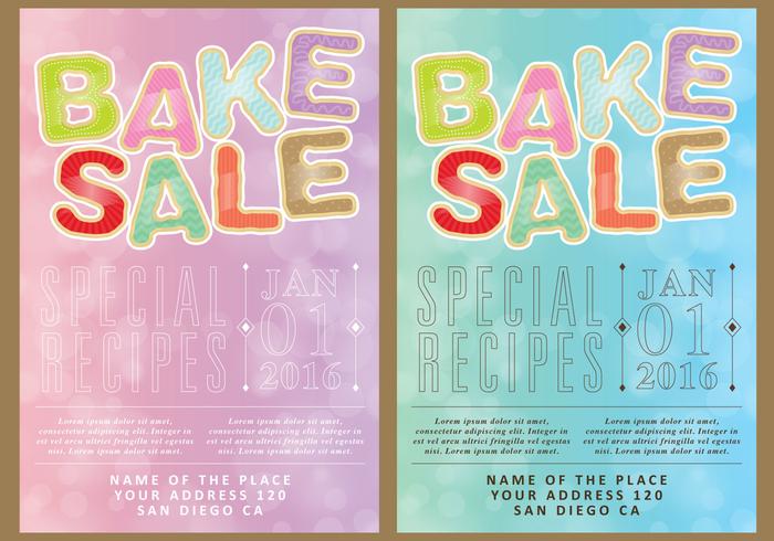 700x490 Bake Sale Cards