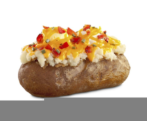300x246 Loaded Baked Potato Clipart Free Images