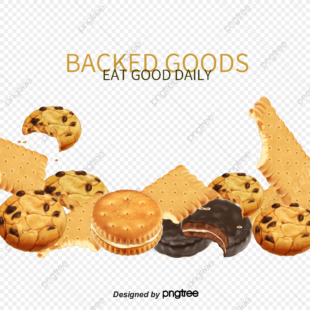 1200x1200 Bakery Background Vector Material, Dessert, Creative Food, Biscuit