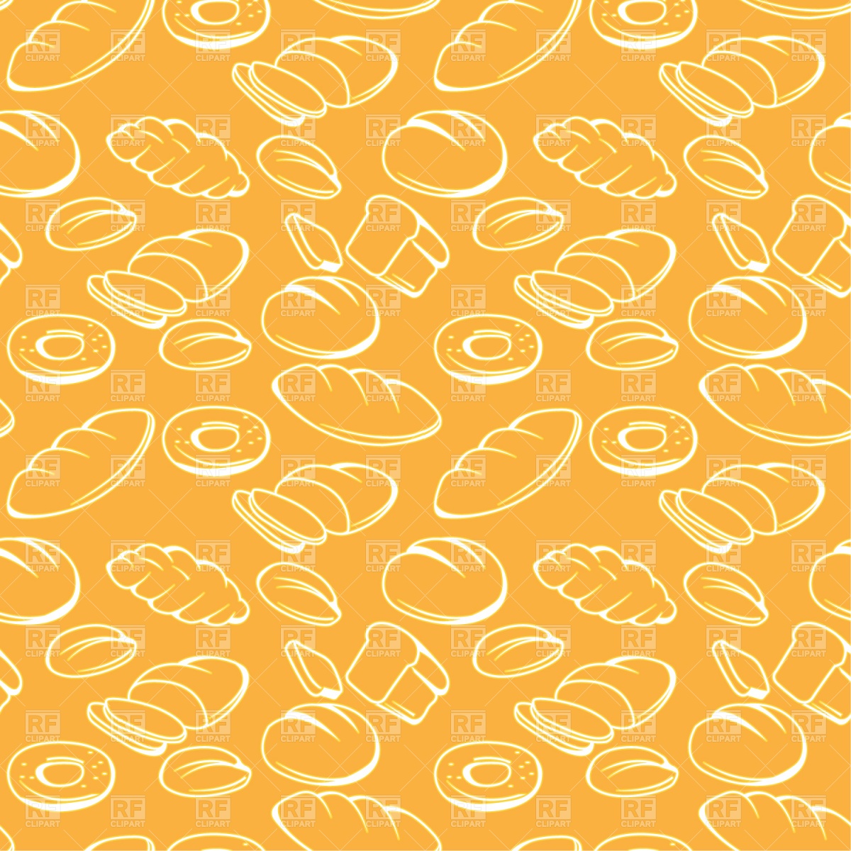 1200x1200 Seamless Bread Background Vector Image Of Backgrounds, Textures