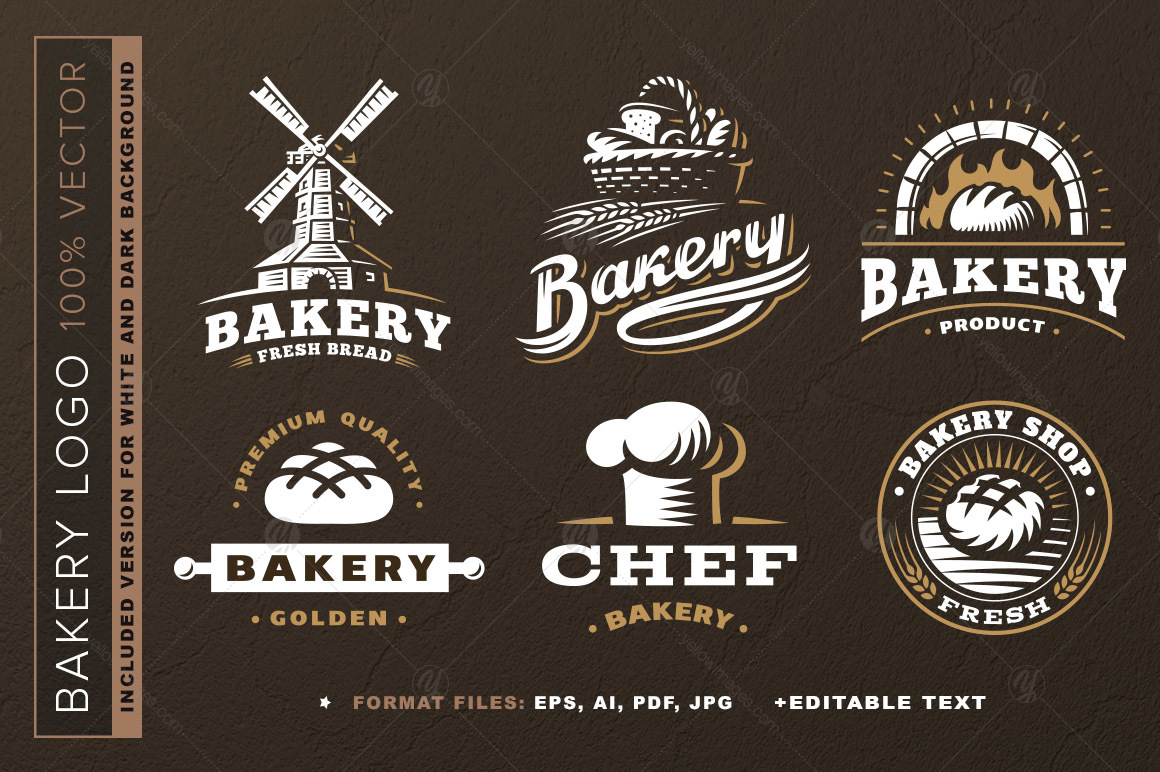 Bakery Logo Design Vector At Collection Of Bakery Logo Design Vector Free For 