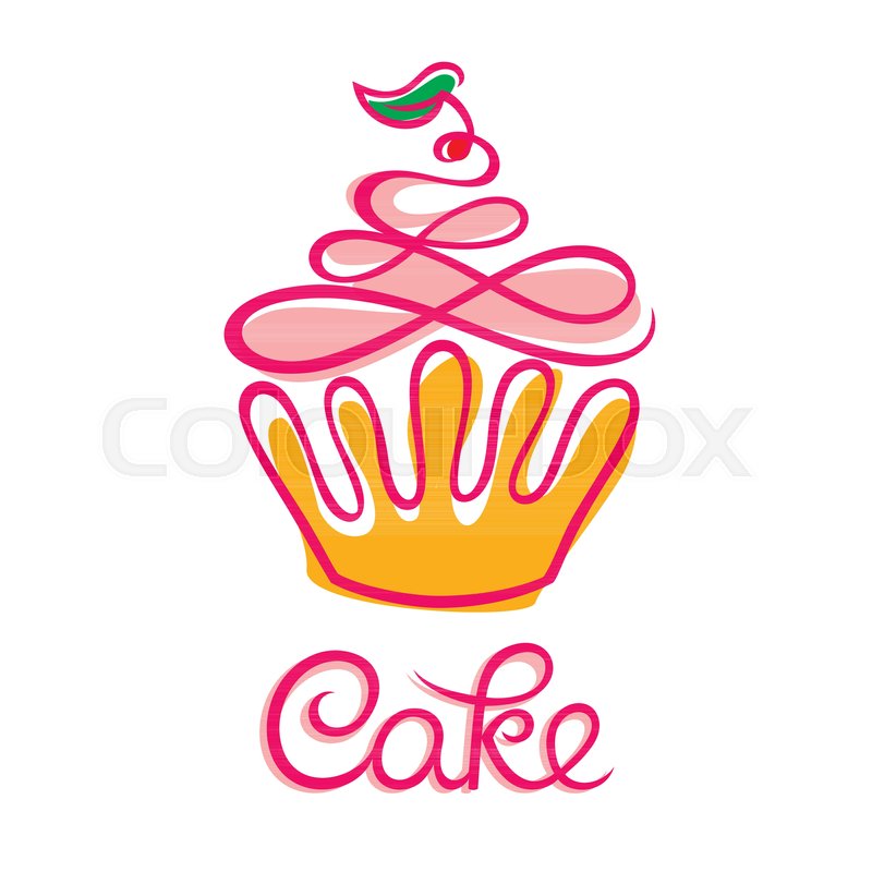 800x800 Cake Cafe Or Bakery Logo Design Stock Vector Colourbox