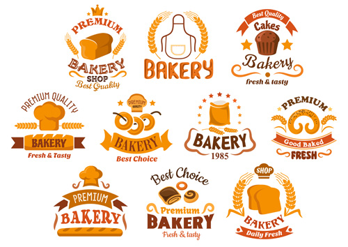 500x354 Bakery And Pastry Shop Labels Vector Free Download