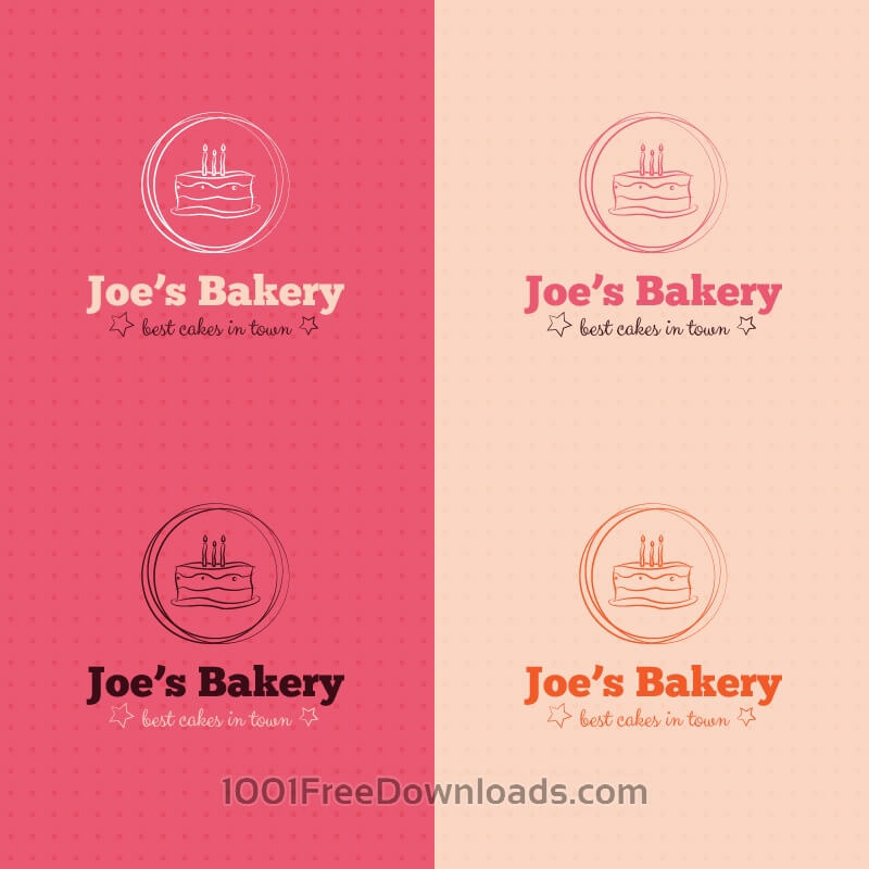 800x800 Free Vectors Bakery Cake Logo Design Abstract