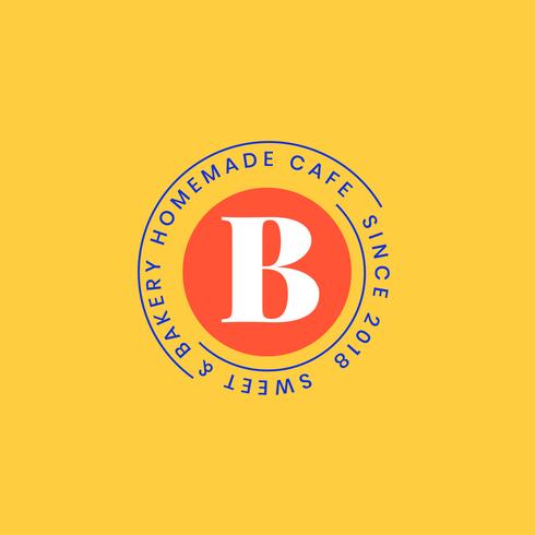 490x490 Homemade Bakery Logo Badge Design