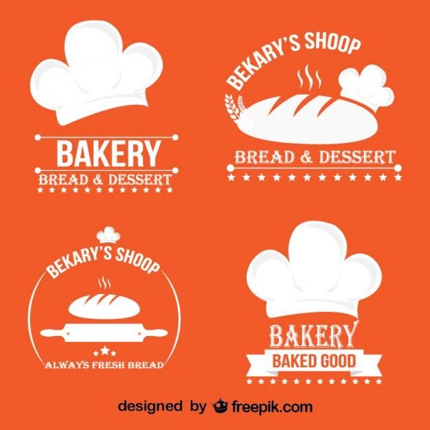 626x626 Vector Minimalistas Minimalist Retro Bakery Logos And Badges Set