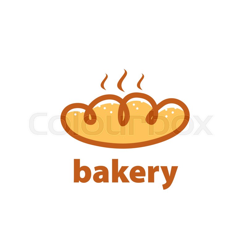 800x800 Logo Design Template For A Bakery Stock Vector Colourbox