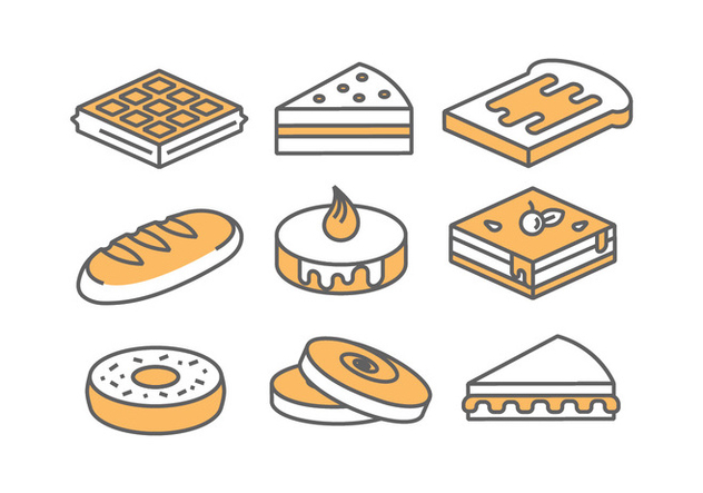 632x443 Bakery Cake Icons Free Vector Download Cannypic