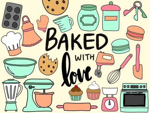 570x428 Bakingcooking Clipart, Clip Art, Cute, Doodles, Vector Clipart