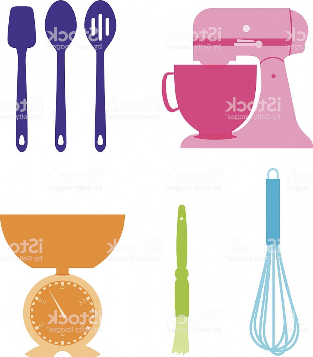 1075x1228 Colourful Vector Kitchen Baking Utensils Gm Catchsplace