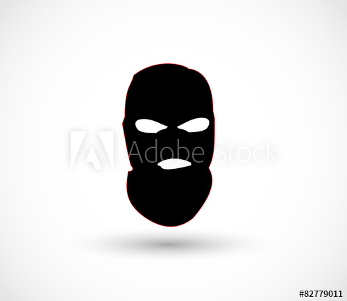500x433 Balaclava Icon Vector