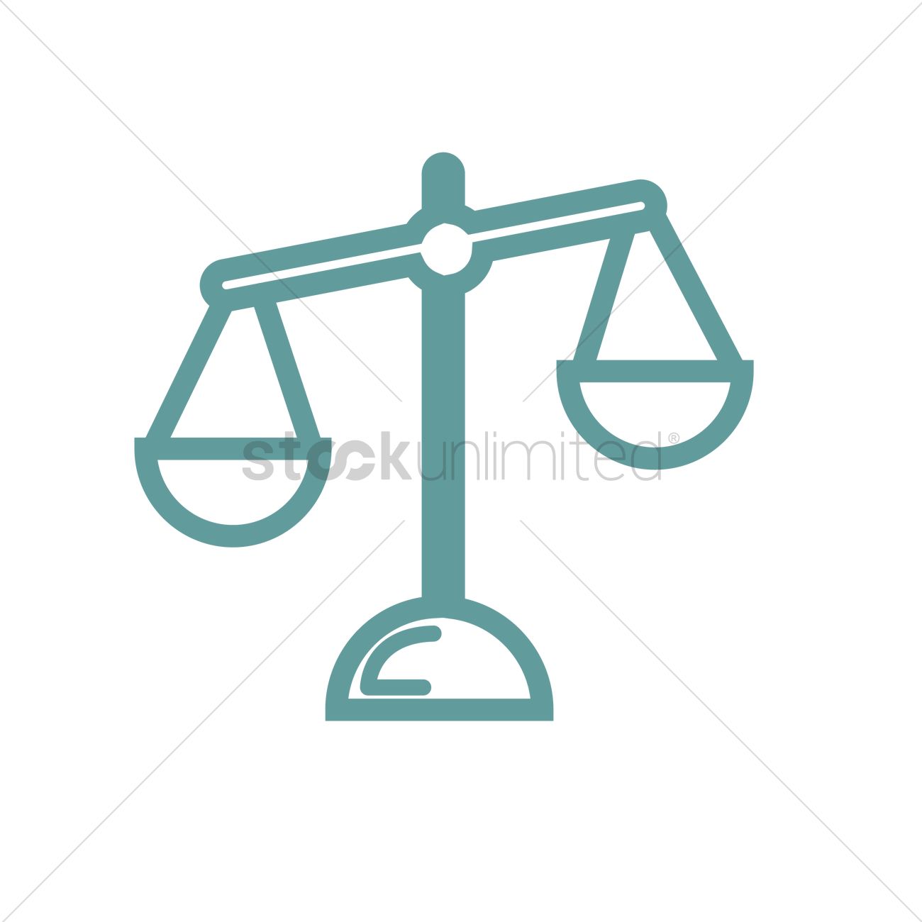 1300x1300 Balance Scale Vector Image