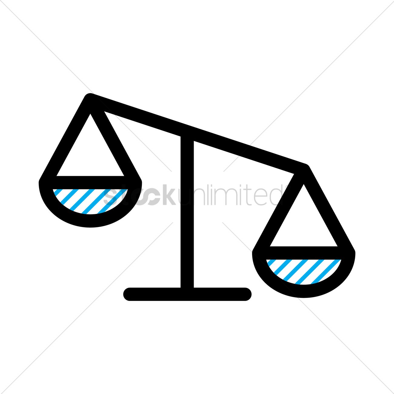 1300x1300 Free Balance Scale Vector Image