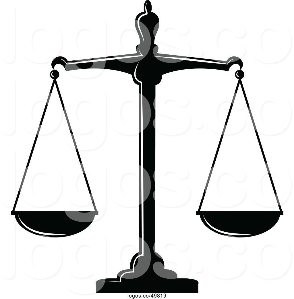 1024x1044 Logo Of Cartoon Black And White Fair And Balanced Scales