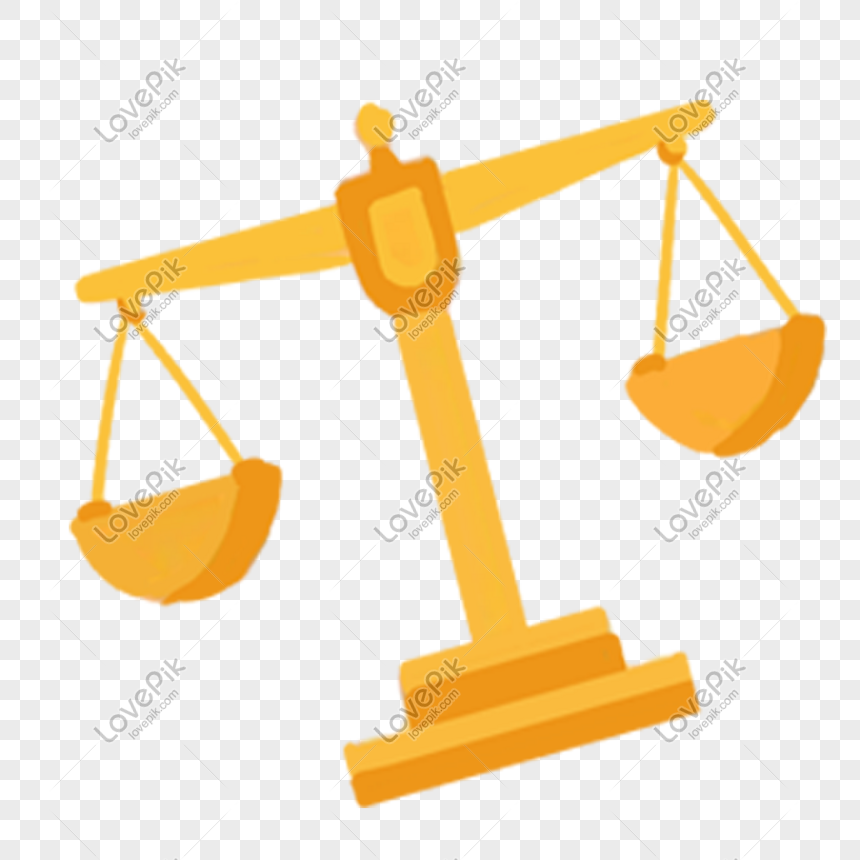 860x860 Yellow Balance Scales Vector Elements Png Image Picture Free